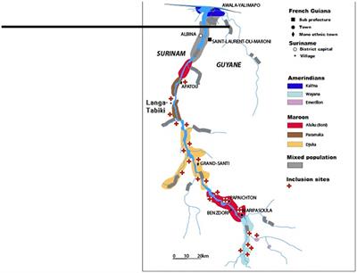 Involving hard-to-reach populations is pivotal for the tailoring and implementation of an epidemiological study in cross-border communities of French Guiana and Suriname